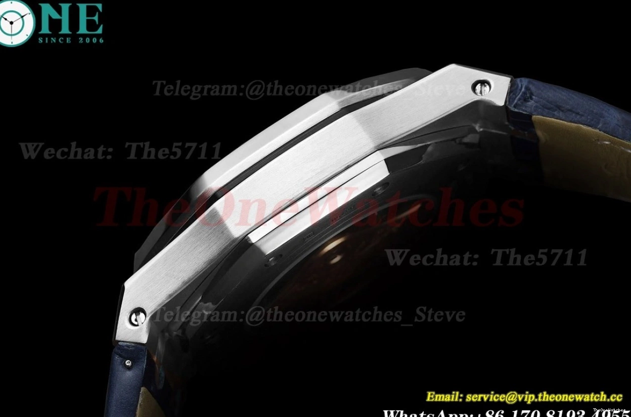 Dial LE Oak 15400 SS Blue 41mm GDF MY8215 Royal 0208